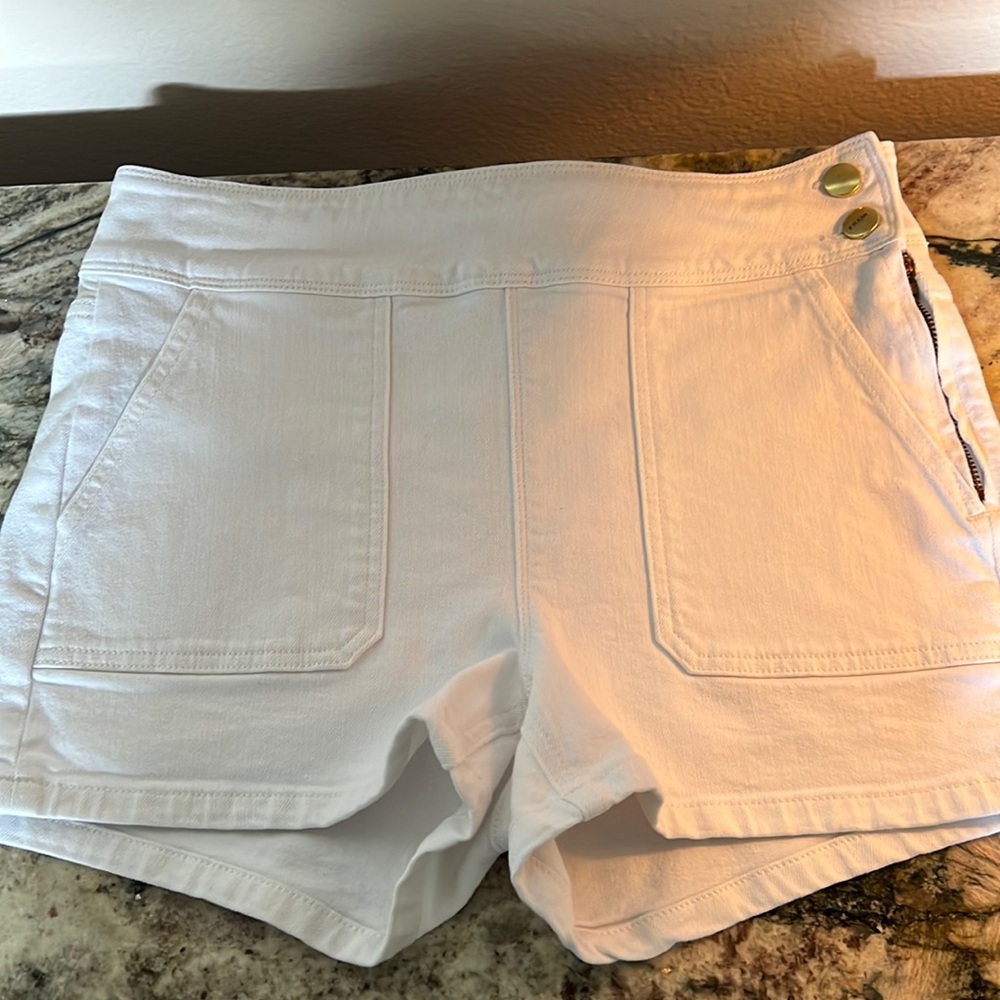Women’s Frame White Denim Shorts